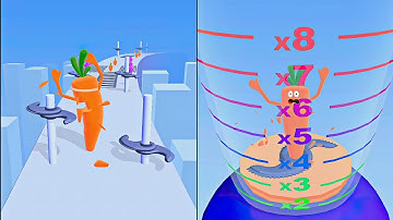 Veggie Run - Incredible Game Android, iOS 7-9 Levels Walkthrough