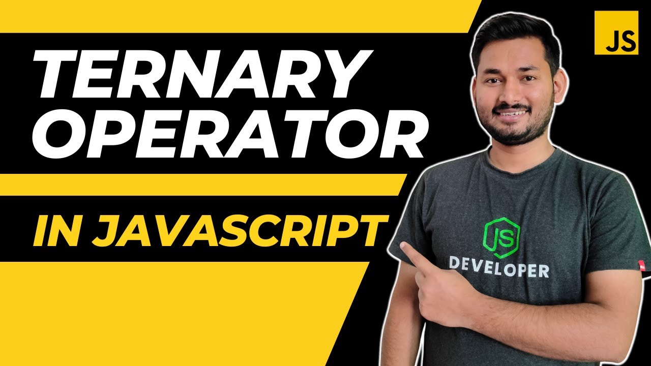 Ternary Operator Explained in Hindi | The Complete JavaScript Course | Ep.16