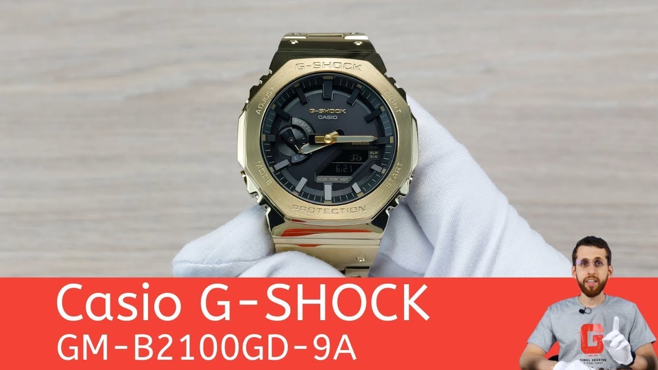 Golden Octagon / Casio G-SHOCK GM-B2100GD-9A / Made in Japan