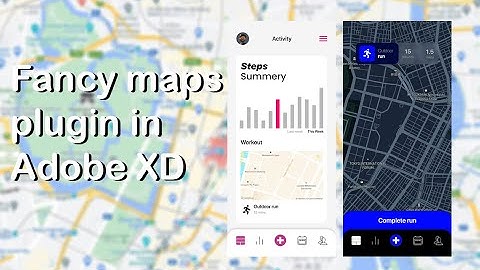 Fancy Maps Plugin for Adobe XD