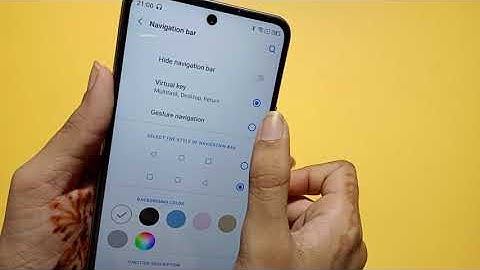 Motorola edge 20 fusion full screen gesture setting | how to use screen gesture | navigation bar