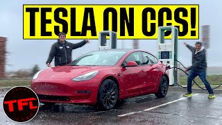 Yes, Way: I Charged My Tesla At the Local Electrify America CCS Charger And It Didn't Suck!