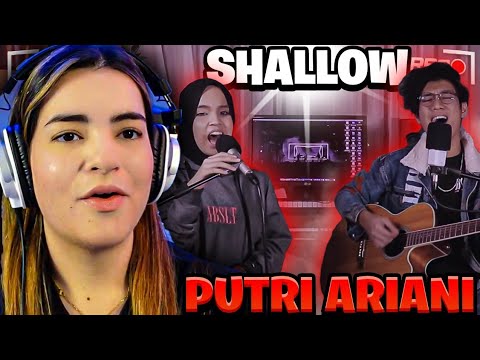 Putri Ariani x Rifqi FTR - Impressive Cover Of Shallow | REACTION