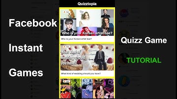 Facebook Instant Games - Quiz Game made with Construct 3