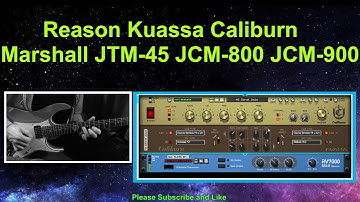 Kuassa Amplifikation Caliburn Guitar Amp | Marshall In Reason
