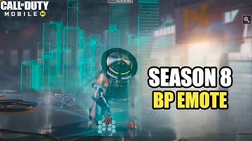 *NEW* Codm Tactical Scan Battle Pass Emote Season 8 Error 404