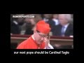 The pop-song campaign for Cardinal Tagle to be chosen as the next Pope