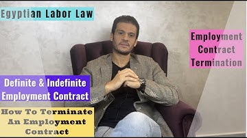 Employment Contract Termination - Egyptian Labor Law