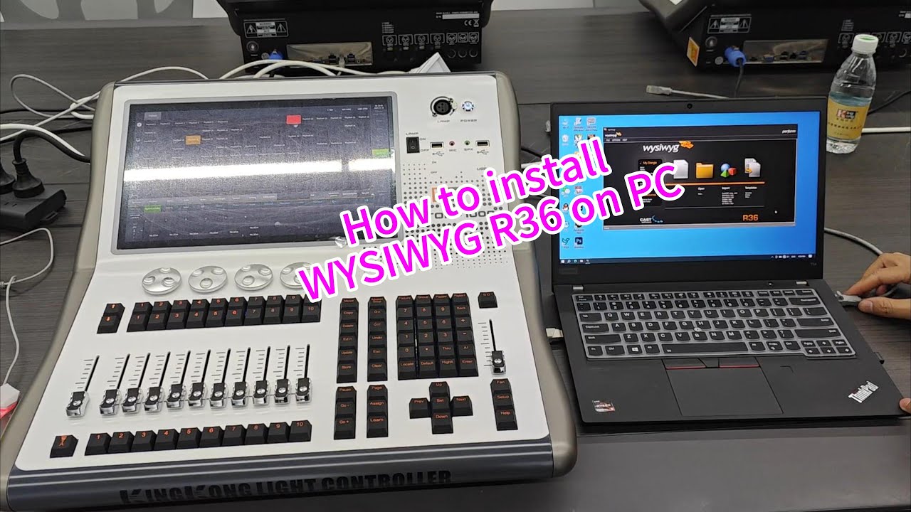 How to install WYSIWYG R36 on PC？