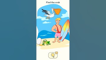 DOP 2 Gameplay | Level 124 | Find the crab #gaming #shorts #viral