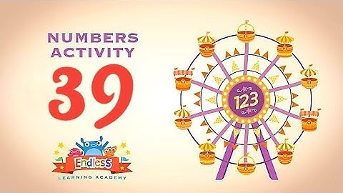 Endless Number Video 39: Fun Math Activities For Kids | Counting