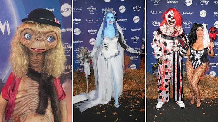 Heidi Klum's 2024 Halloween Party: All the Spooktacular Celebrity Costumes!