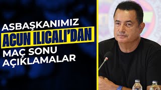 Asbaşkanımız Acun Ilıcalının Maç Sonu Açıklamaları Fenerbahçe 4-0 Net Global Sivpor