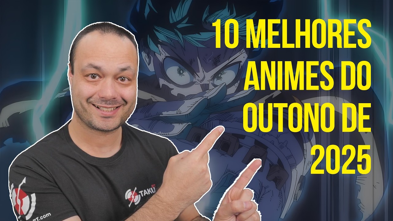 TOP 10 ANIMES DO OUTONO DE 2025 EM PORTUGAL