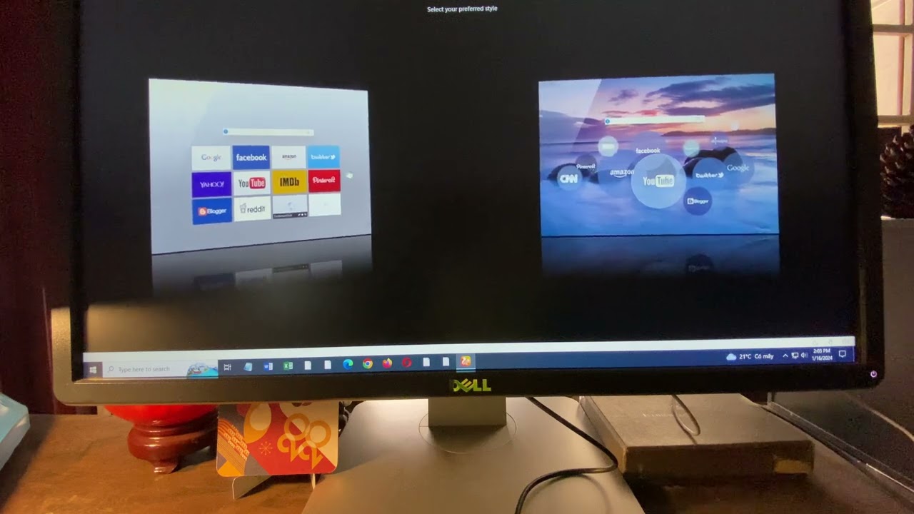 Download and install Uc Browser on windows 10 , settings. 