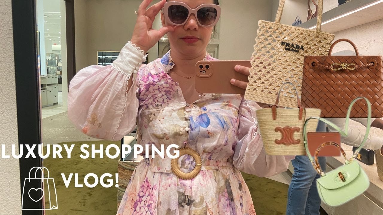 Luxury Shopping In HOLT RENFREW Calgary- Gucci, Celine, Bottega Veneta, Hermes & More!