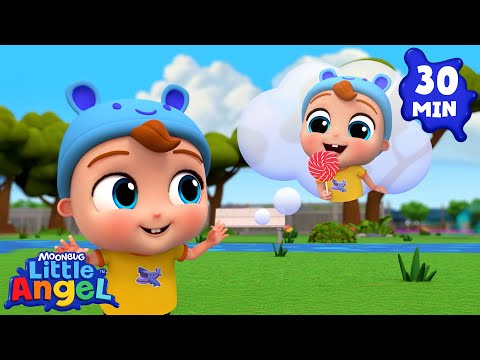 Baby John’s Big Lollipop Meltdown 🍭  | Little Angel And Friends Kid Songs
