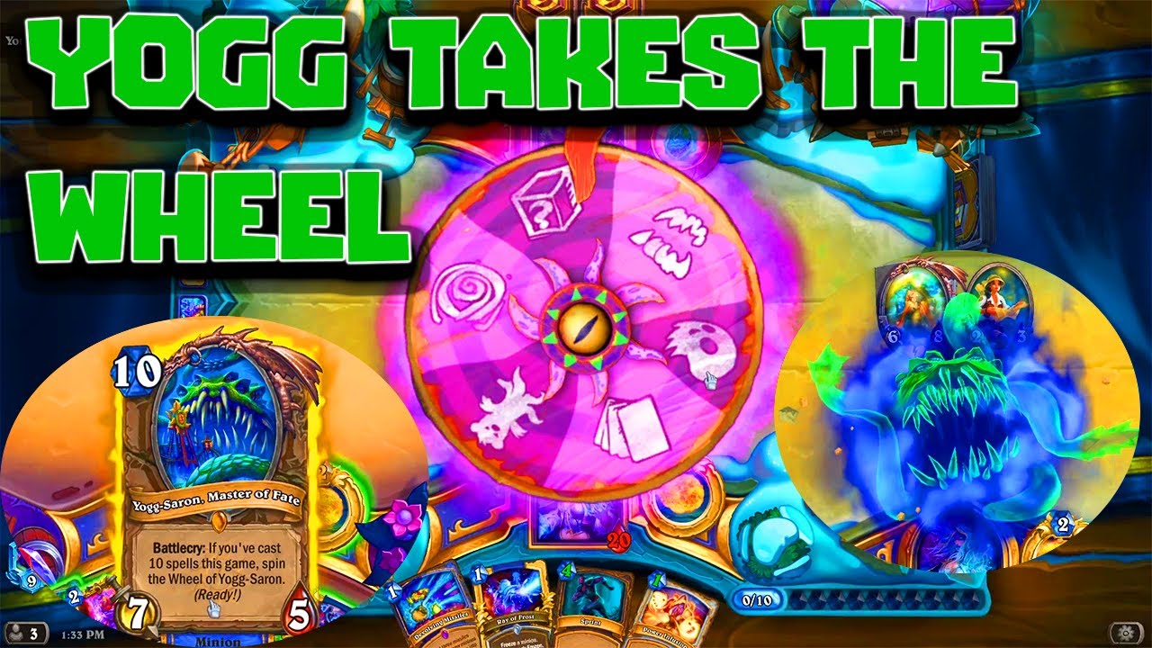 Yogg-Saron in Deck of Lunacy Mage | Hearthstone