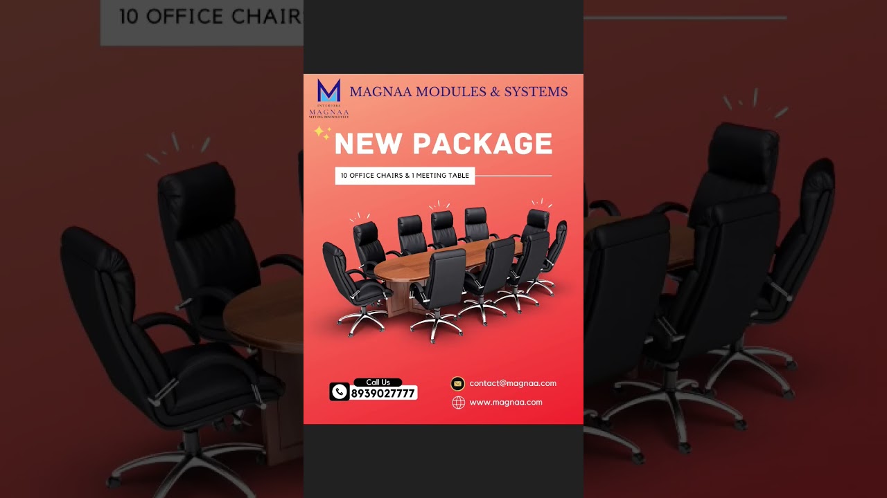 Conference Table and Chairs || Office Furnitures