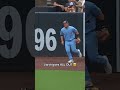 Daulton Varsho makes a highlight-reel play at the wall ‼️ #MLB #Toronto #BlueJays