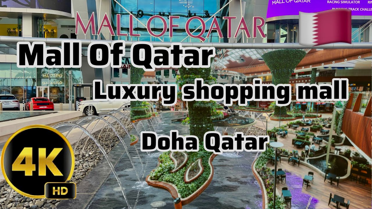 Mall of Qatar 4K | Luxury shopping Mall |Mall of Qatar.. #dohavlog