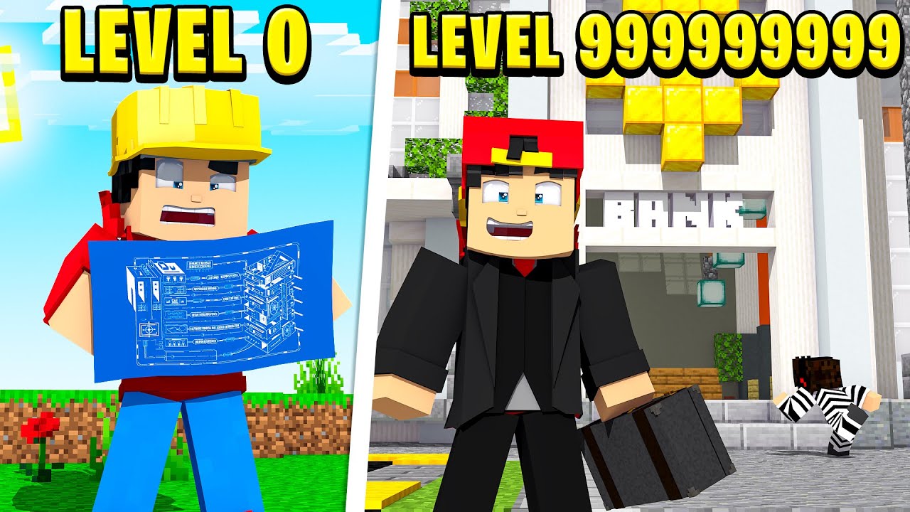 BUILDING my own BANK in Minecraft... - YouTube