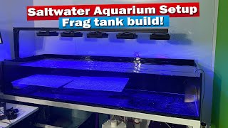 Saltwater Aquarium Setup - ReefDudes Coral Frag Tank propagation system!