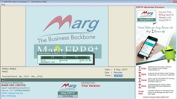 RESTORE BACKUP IN MARG SOFTWARE ( Hindi )