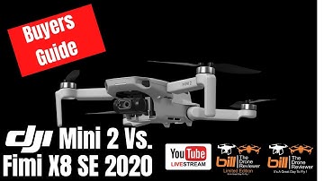 DJI Mini 2 vs Fimi X8 SE 2020 Buyers Guide.