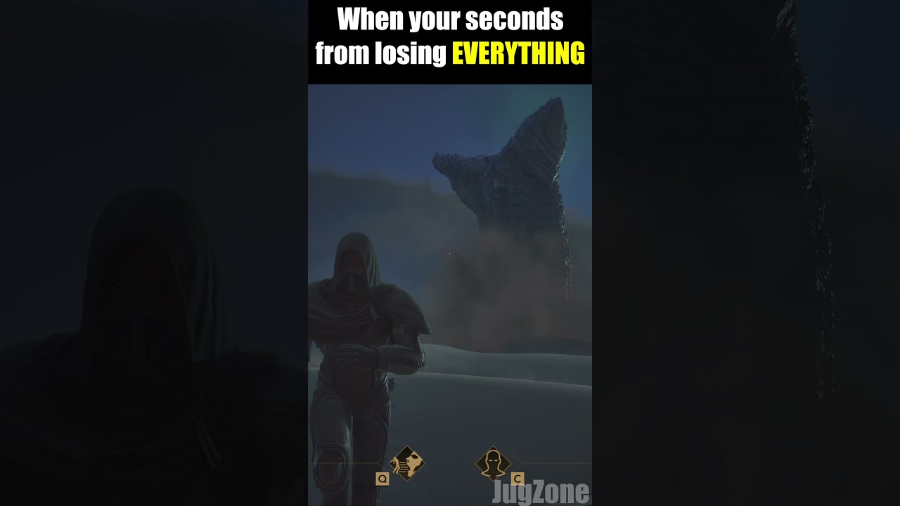 There was barely any warning - Dune Awakening