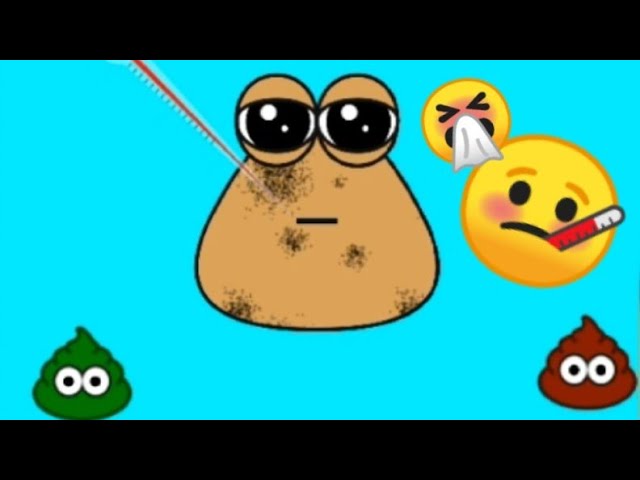 ИНОПЛАНЕТНЫЙ ЗВЕРЕК ПУ КАКАШКА ИГРА МУЛЬТИК - Pou Games For Kids.