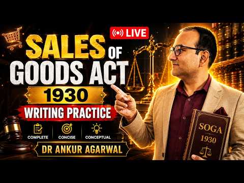 LIVE: L-7- WRITING PRACTICE - SOGA⚡|SEP'26 & JAN 27 | ₹0 Batch😳#cafoundation #cafoundationlaw