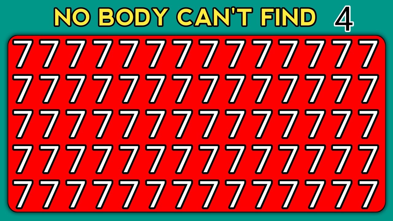 Find the Odd One Out | Spot the Odd Number and Letter Edition - Quiz ...