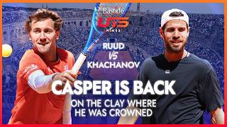 The Ice Man Casper Ruud - The Machine Karen Khachanov Bastide Uts Nîmes 2026