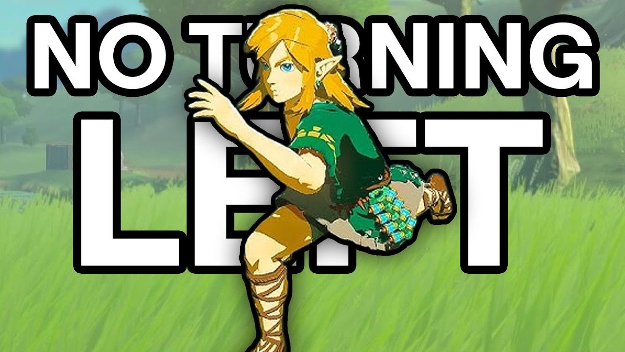 Can You Beat Tears of the Kingdom Without Turning Left?