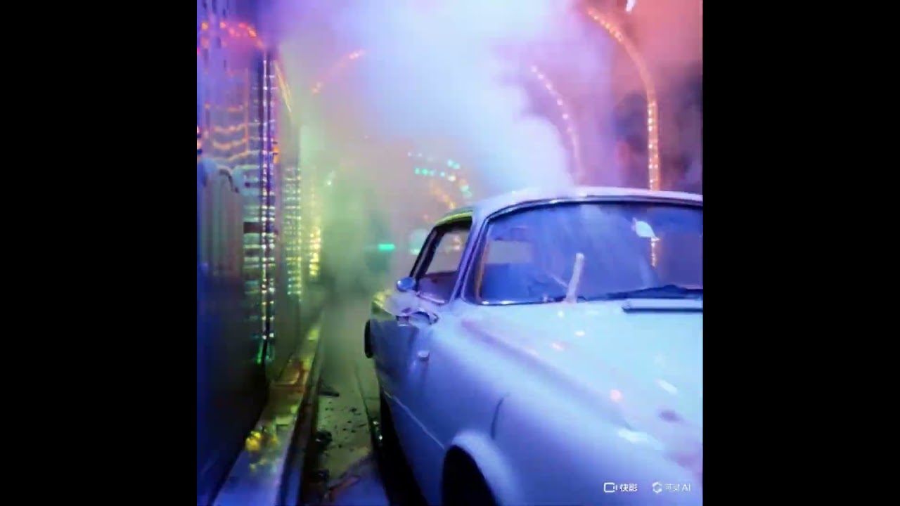 Magic Car Wash || Image-to-video || Kling AI, Midjourney