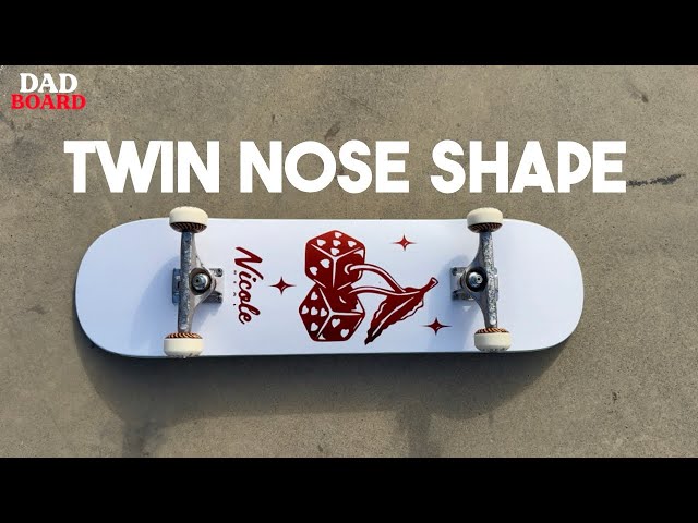 リアル デッキ HIGH ROLLER 8.0 TWIN NOSE This Board Is Different (Real Skateboards | Nicole's Twin Nose