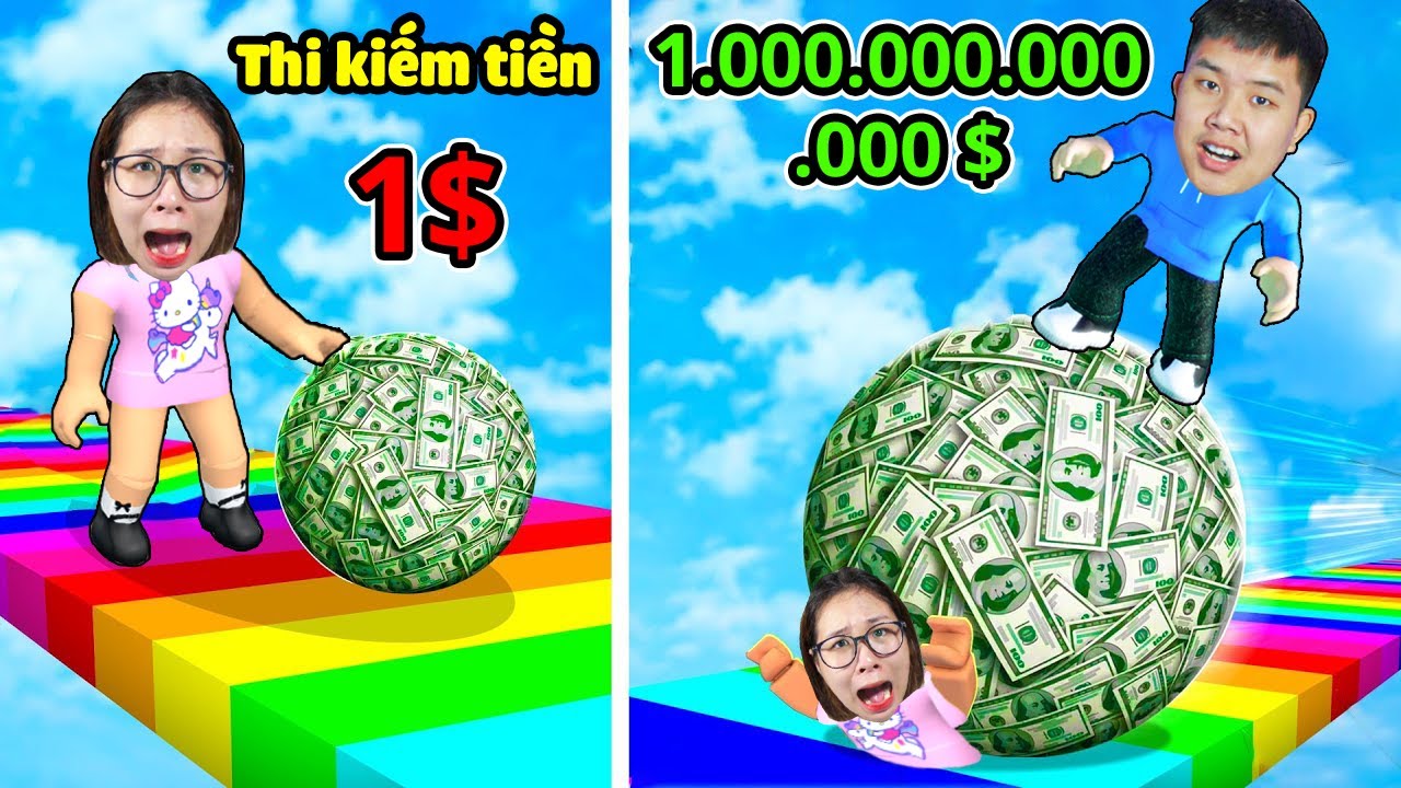 Thi kiếm nhiều tiền nhanh nhất và dải tiền xa nhất bqThanh Lấy Tiền Đè Lên Người Ốc