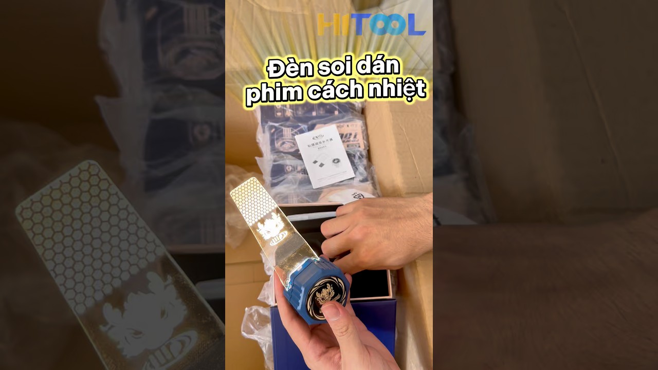 Đèn soi dán phim cách nhiệt ô tô 