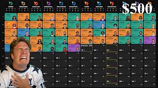 I Spent $500 on This Fantasy Football Draft
