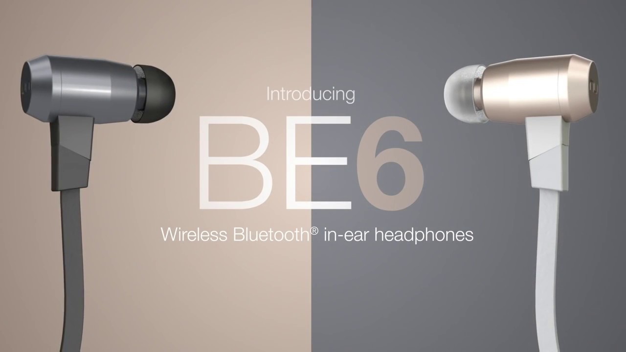 BE6i – Wireless Bluetooth in ear headphones