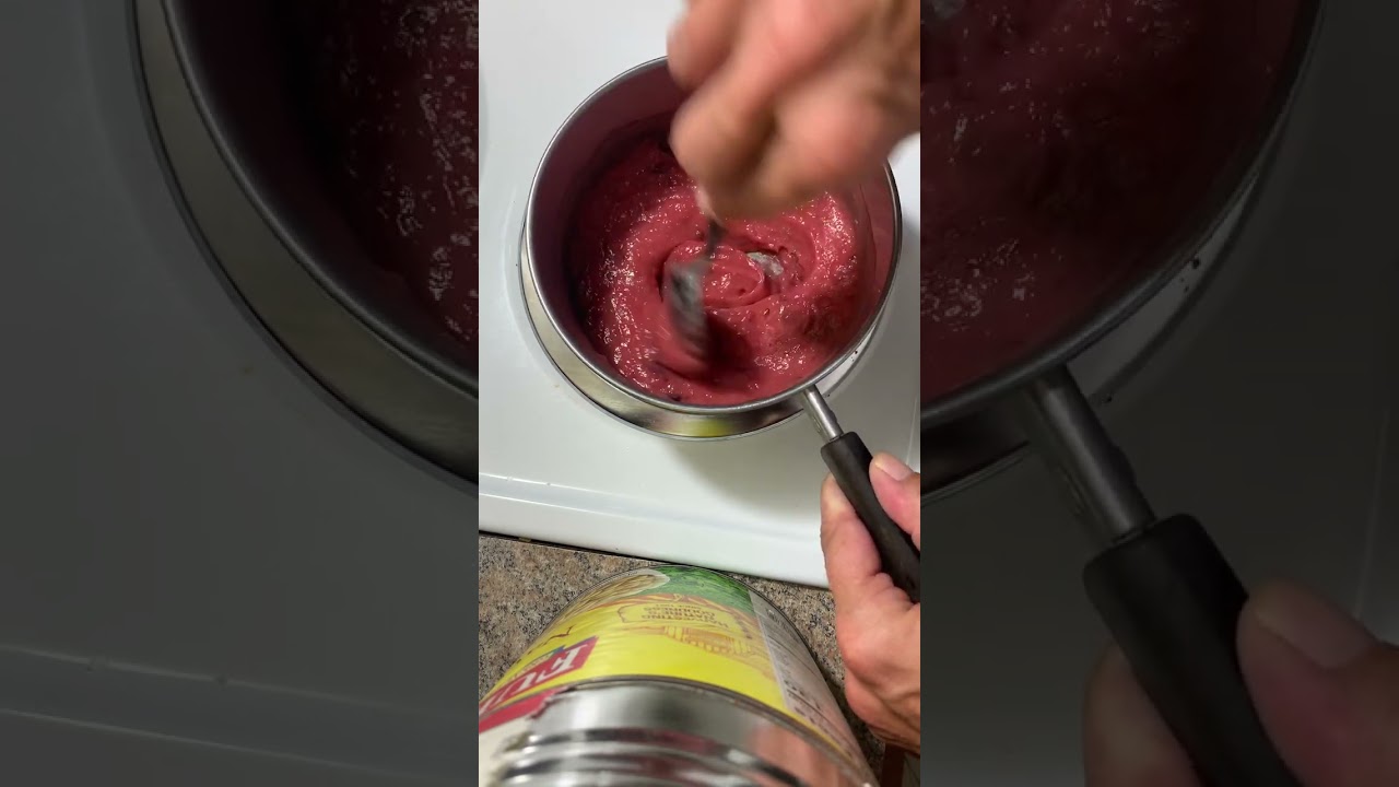 Pineapple Plum Spread Made With Real Fruit.