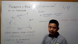 Área de un trapezoide