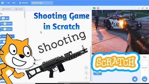 Shooter Game In Scratch in Hindi | How to make a Shooting Game In Scratch | Hindi Scratch Tutorial