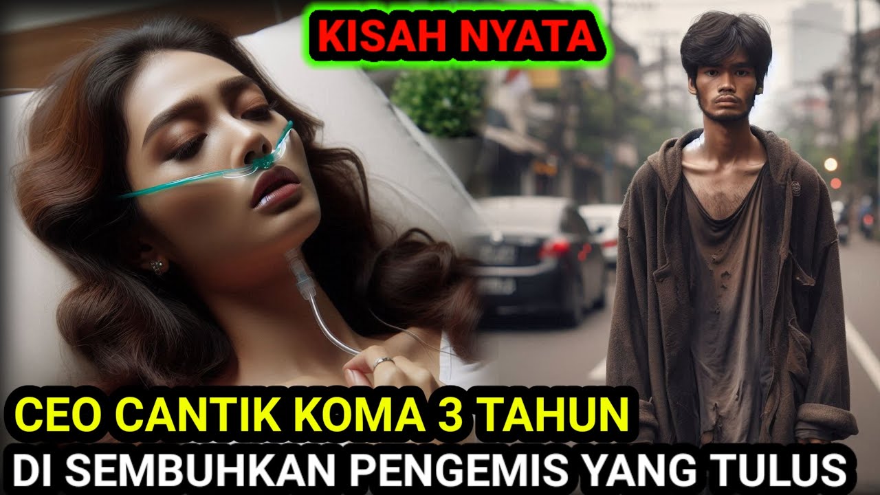 PEMUDA PENGEMIS SEMBUHKAN CEO CANTIK YANG TERBARING KOMA SELAMA 3 TAHUN, tapi lihat apa yang terjadi