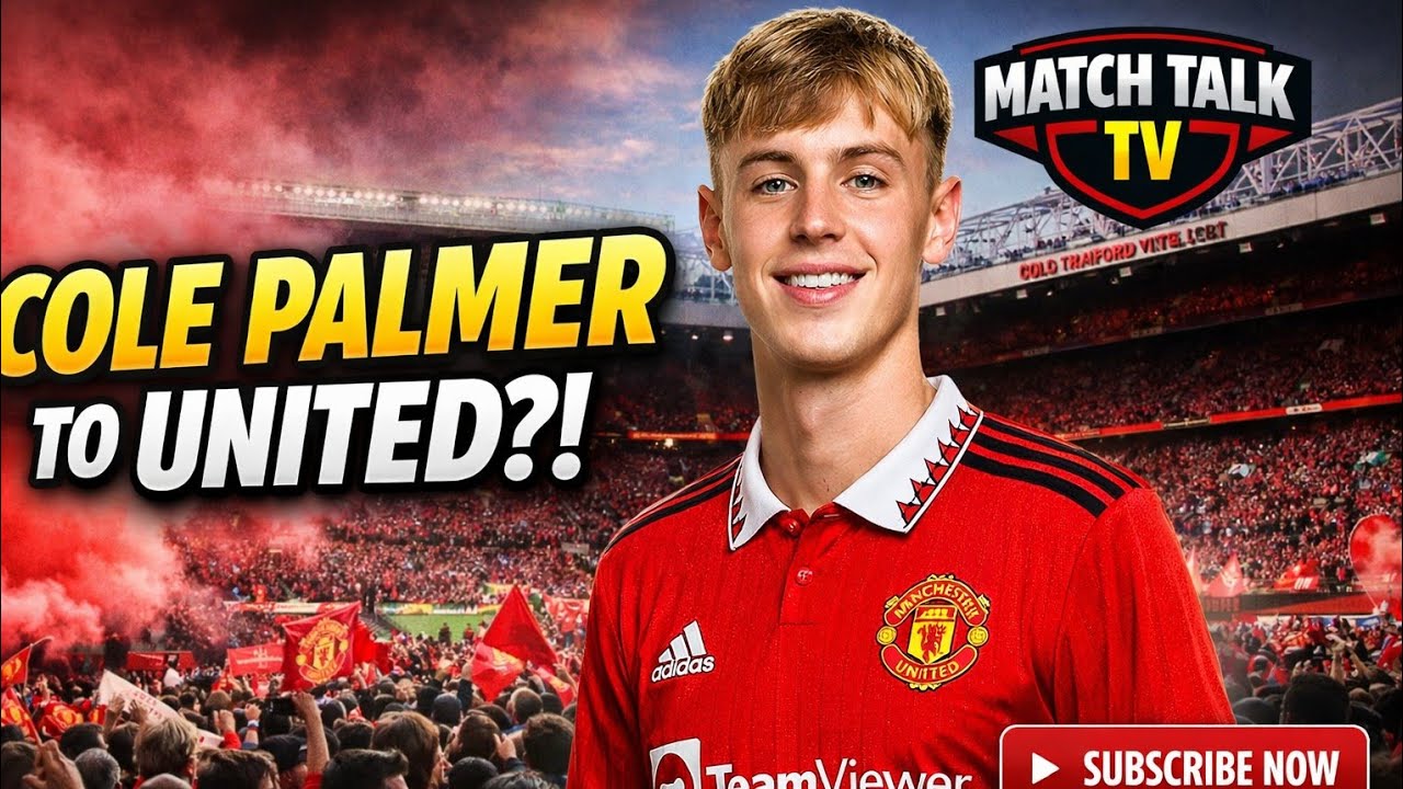 🚨 COLE PALMER TO MANCHESTER UNITED? MYSTERY STAR ARRIVES AT OLD TRAFFORD AS FANS GO WILD!