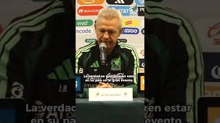 Javier Aguirre habla del orgullo de jugar con Selección y la lista final para el Mundial