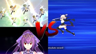 [FGO NA] Lostbelt 2 - Okita solo vs Skadi + Ortlinde