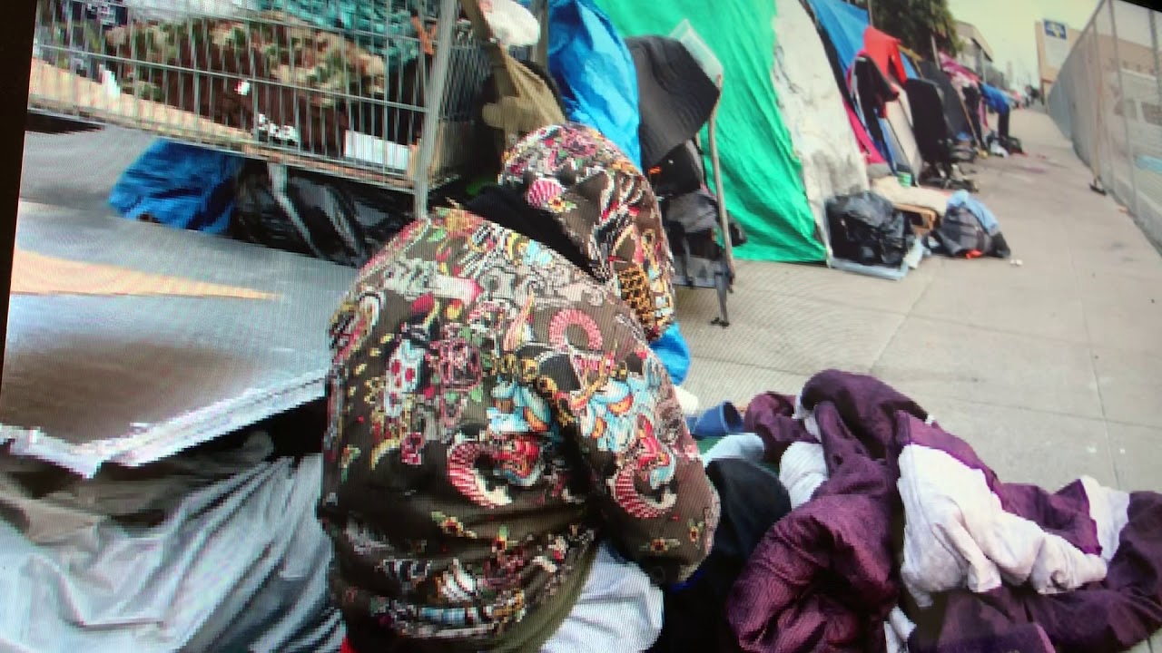 Homeless In California...feces everywhere... - YouTube
