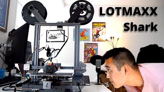 Lotmaxx Shark 3d Printer Review Bicolor Printing U0026 Laser Engraving
